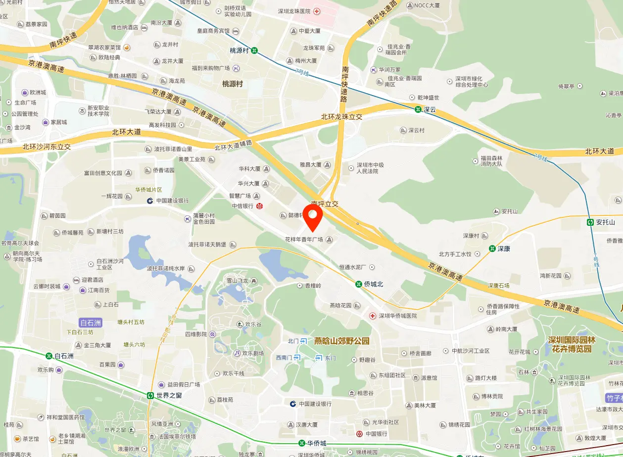 侨城一号广场地图位置